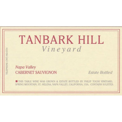 Philip Togni Tanbark Hill Cabernet Sauvignon 2017 - 750ml