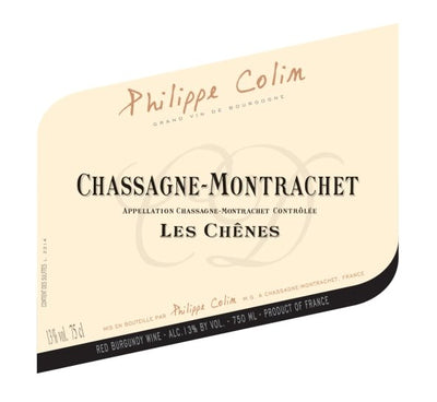 Philippe Colin Chassagne-Montrachet Les Chenes Rouge 2020 - 750ml