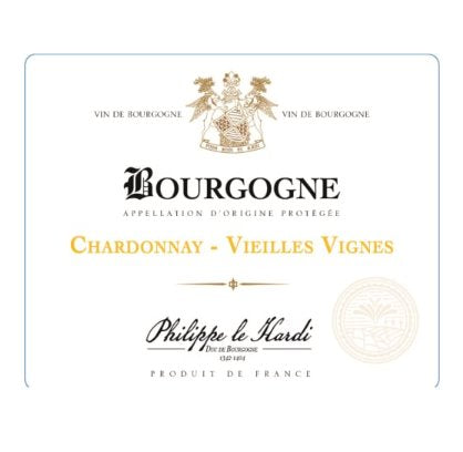 Philippe le Hardi Bourgogne Chardonnay Vieilles Vignes 2018 - 750ml