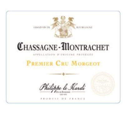Philippe Le Hardi Chassagne Montrachet 1er Cru Morgeot 2020 - 750ml