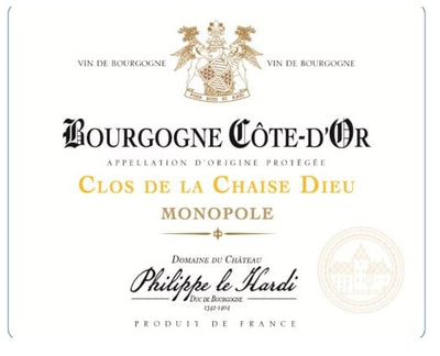 Philippe le Hardi Clos de la Chaise Dieu Monopole Blanc 2020 - 750ml
