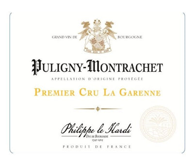 Philippe le Hardi Puligny-Montrachet La Garenne Premier Cru 2021 - 750ml