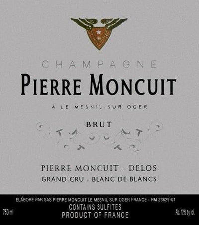 Pierre Moncuit 'Pierre Moncuit Delos' Grand Cru Blanc de Blancs - 750ml