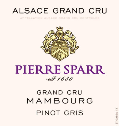 Pierre Sparr 'Mambourg' Grand Cru Pinot Gris 2016 - 750ml