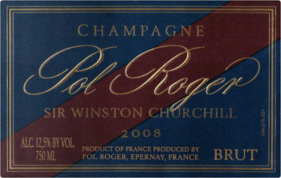 Pol Roger Sir Winston Churchill 2008 - 750ml