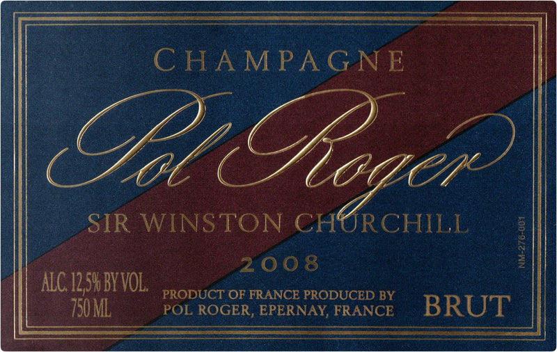 Pol Roger Sir Winston Churchill 2008 - 750ml