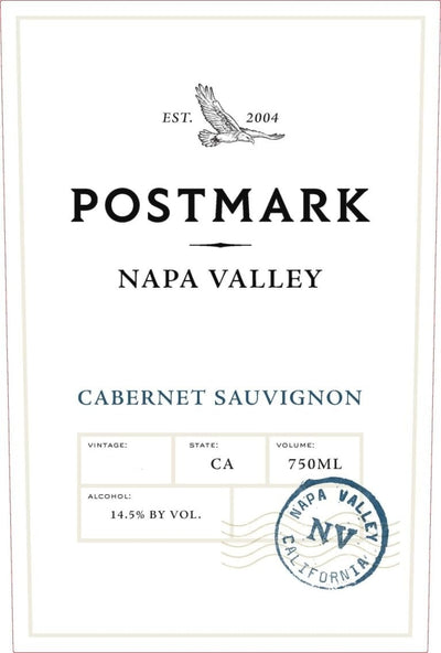 Postmark Napa Cabernet Sauvignon 2018 - 750ml
