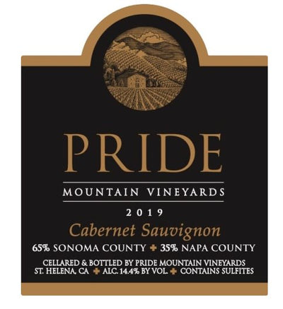 Pride Mountain Cabernet Sauvignon 2019 - 375ml