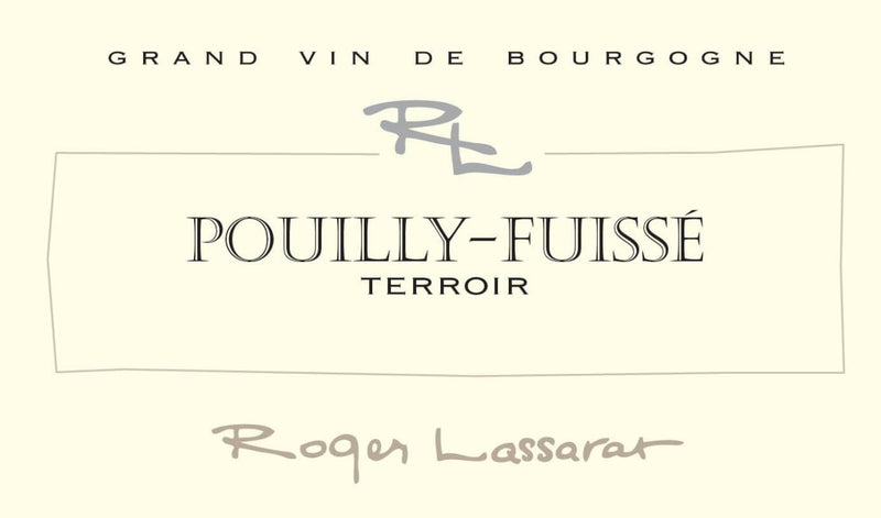 Roger Lassarat Pouilly Fuisse Terroirs 2019 - 750ml