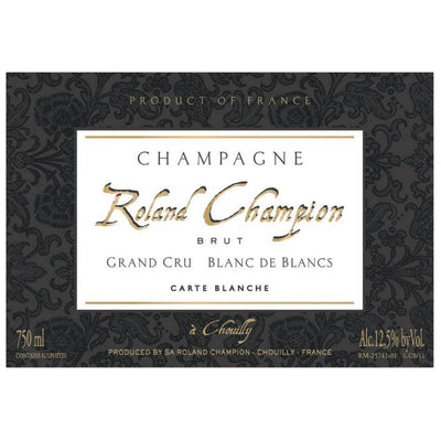 Roland Champion Blanc de Blancs Grand Cru - 750ml