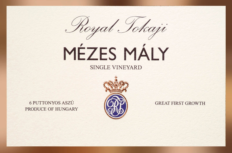 Royal Tokaji Aszú 6 Puttonyos Mezes Maly Single Vineyard 2016 - 500ml