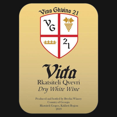 Rtvelisi 'Vida' Rkatsiteli Qveri Dry White 2019 - 750ml