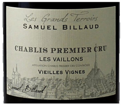 Samuel Billaud Chablis 1er Cru "Vaillons Vieilles Vignes 2021 - 750ml