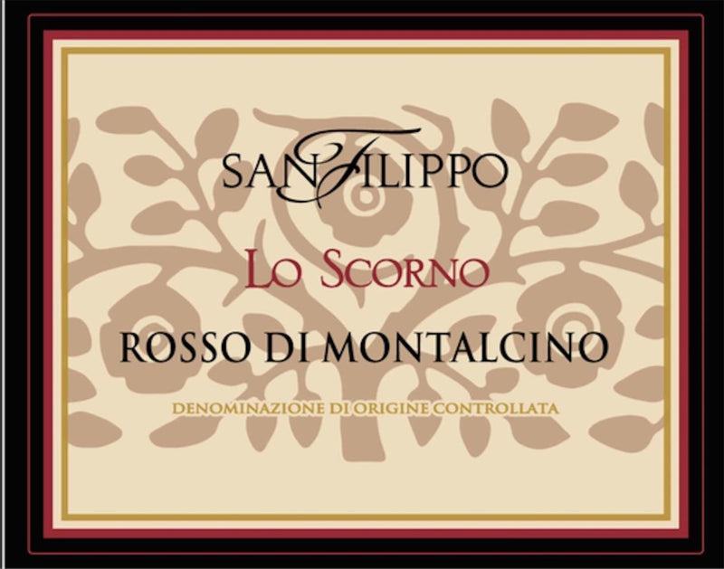 San Filippo Rosso di Montalcino Lo Scorno 2019 - 750ml