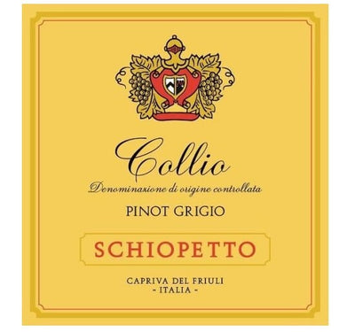 Schiopetto Classic Pinot Grigio Collio 2022 - 750ml