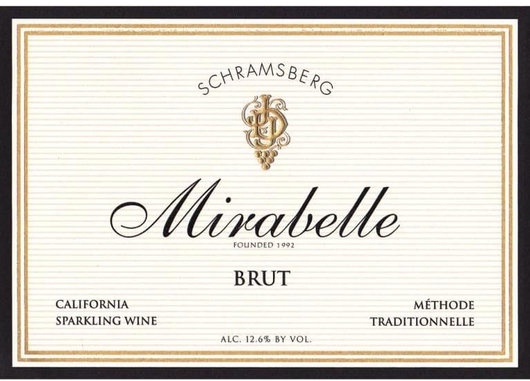 Schramsberg Mirabelle Brut NV - 750ml