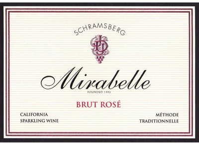 Schramsberg Mirabelle Brut Rose NV - 750ml