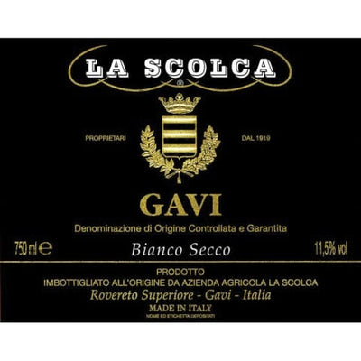 Scolca Gavi dei Gavi Black Label 2021 - 750ml