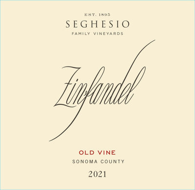 Seghesio Old Vines Zinfandel 2021 - 750ml