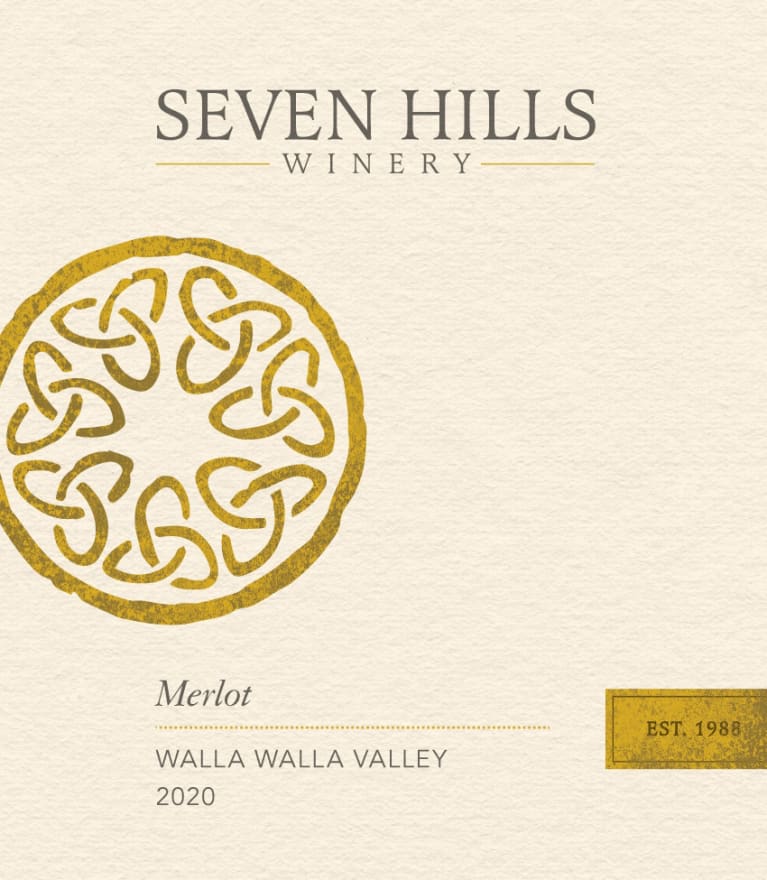 Seven Hills Walla Walla Merlot 2020 - 750ml