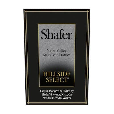 Shafer Hillside Select Cabernet Sauvignon 2018 - 750ml
