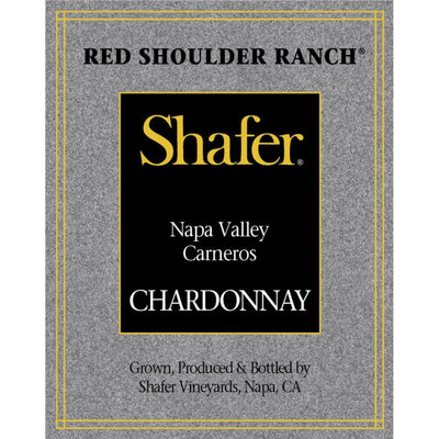 Shafer Red Shoulder Ranch Chardonnay 2021 - 750ml