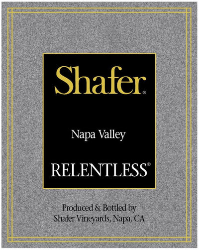 Shafer Relentless Syrah 2017 - 750ml