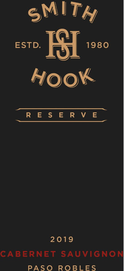 Smith & Hook Reserve Cabernet Sauvignon Paso Robles 2019 - 750ml