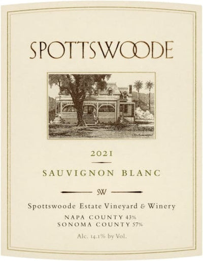 Spottswoode Sauvignon Blanc 2021 - 750ml