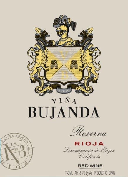 Vina Bujanda Rioja Reserva 2016 - 750ml