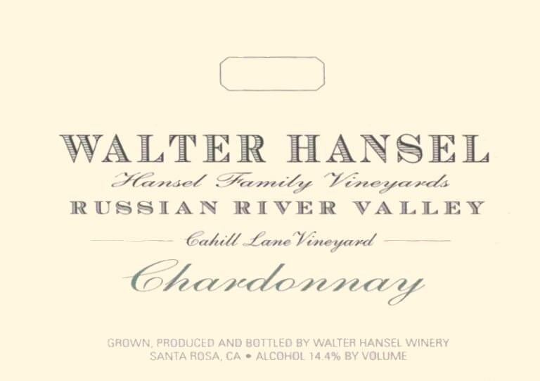 Walter Hansel Cahill Lane Pinot Noir 2019 - 750ml