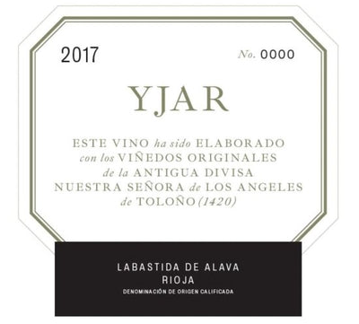 Yjar Rioja 2017 - 750ml